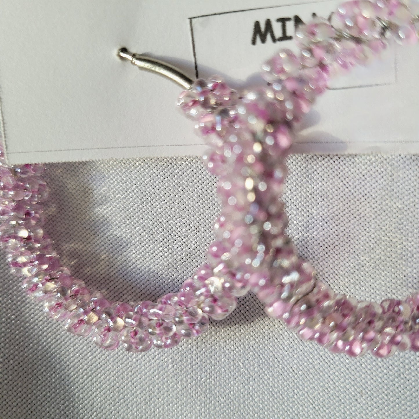 Mini Créoles Mina Rose Shiny