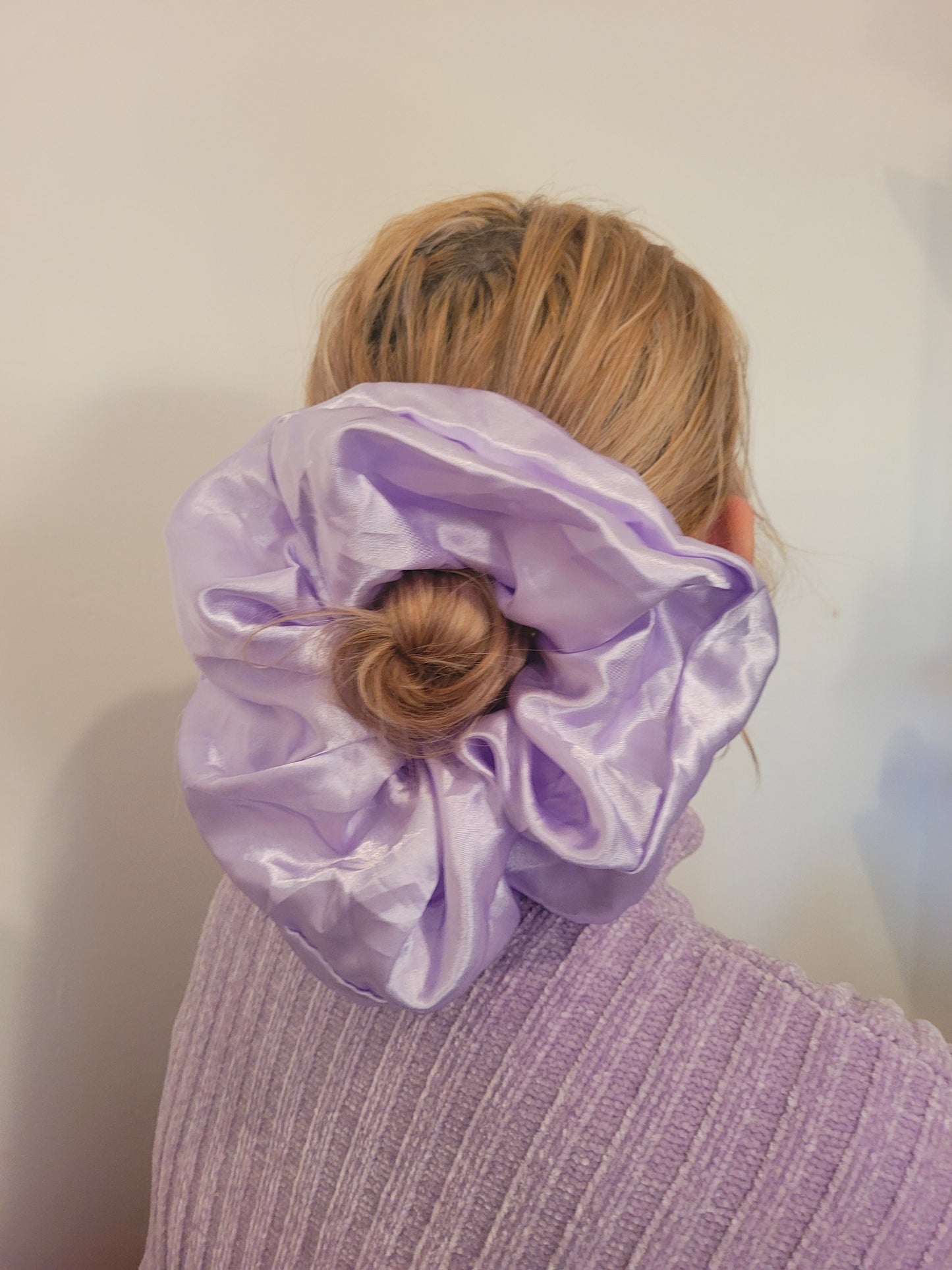 Maxi Chouchou lilas satiné