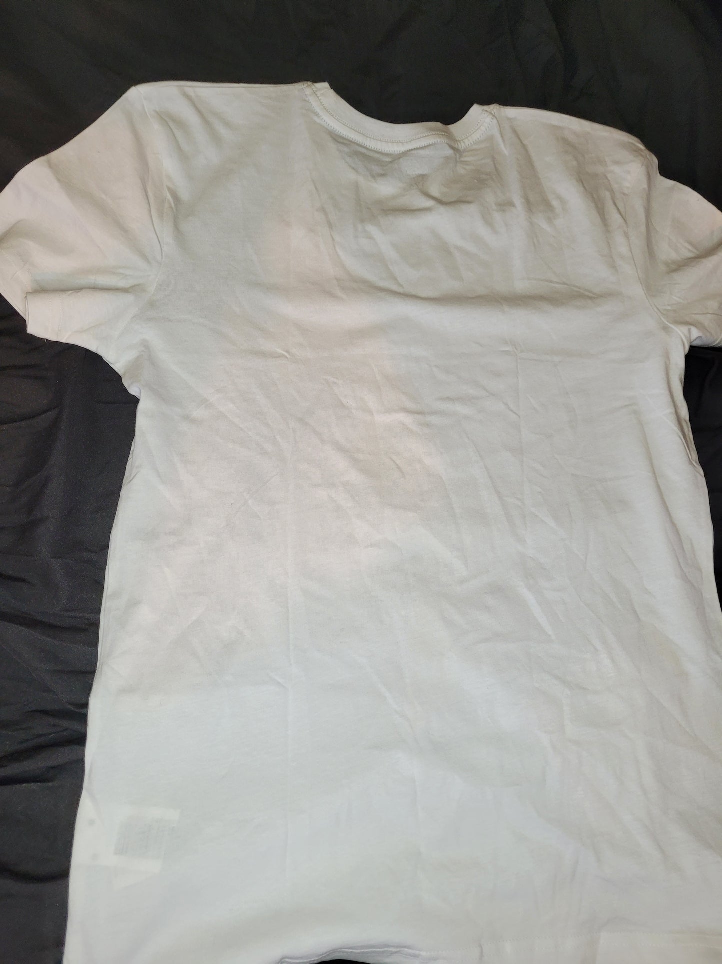 Tee-shirt madras bleu à poche Mixte