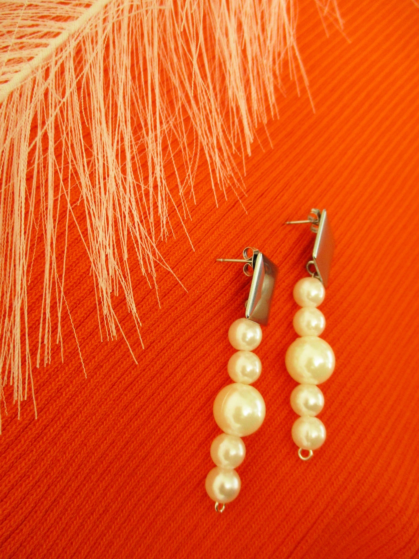 Célia Beige fermoir losange