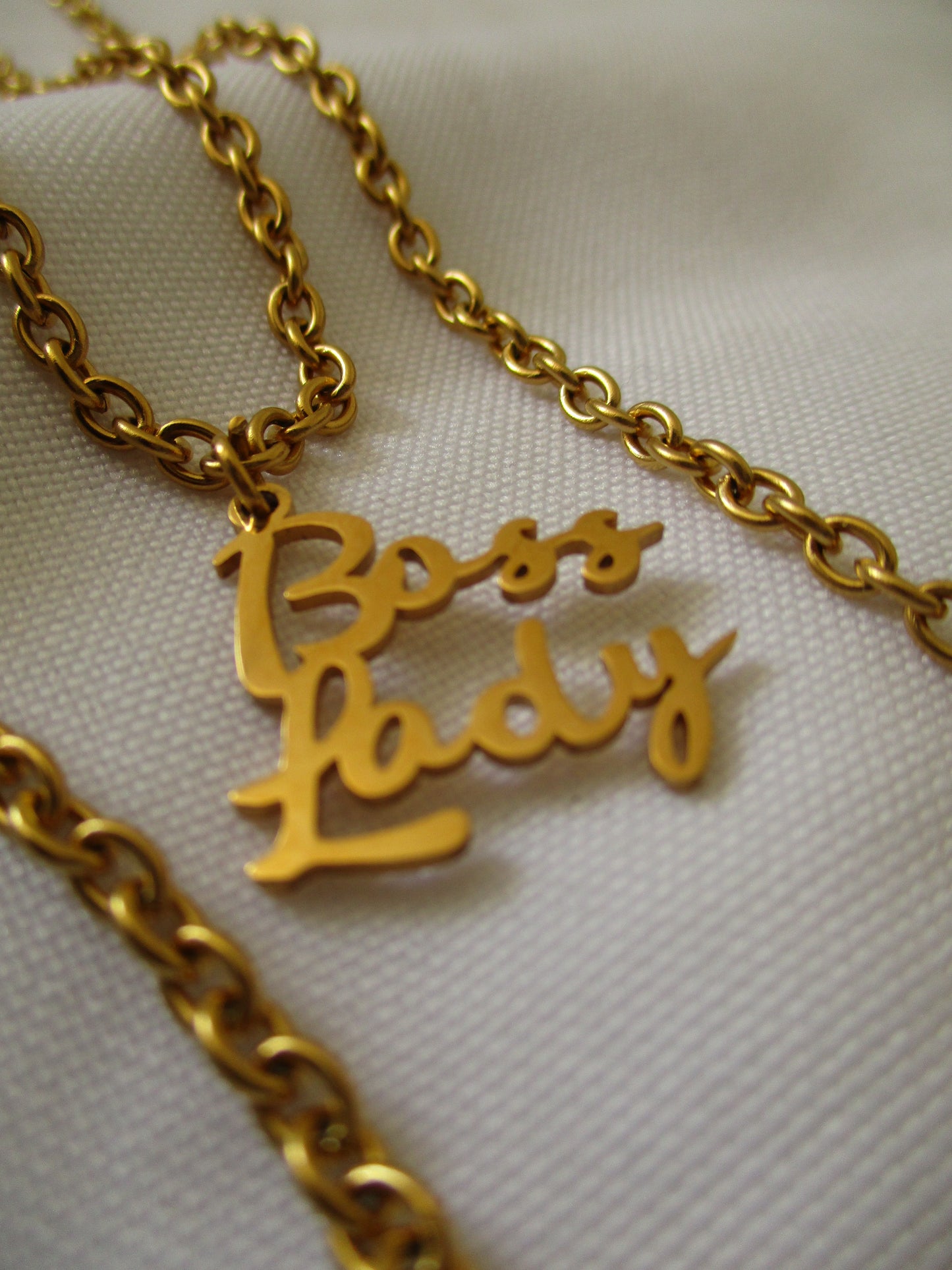 Collier Boss Lady à deux rangs