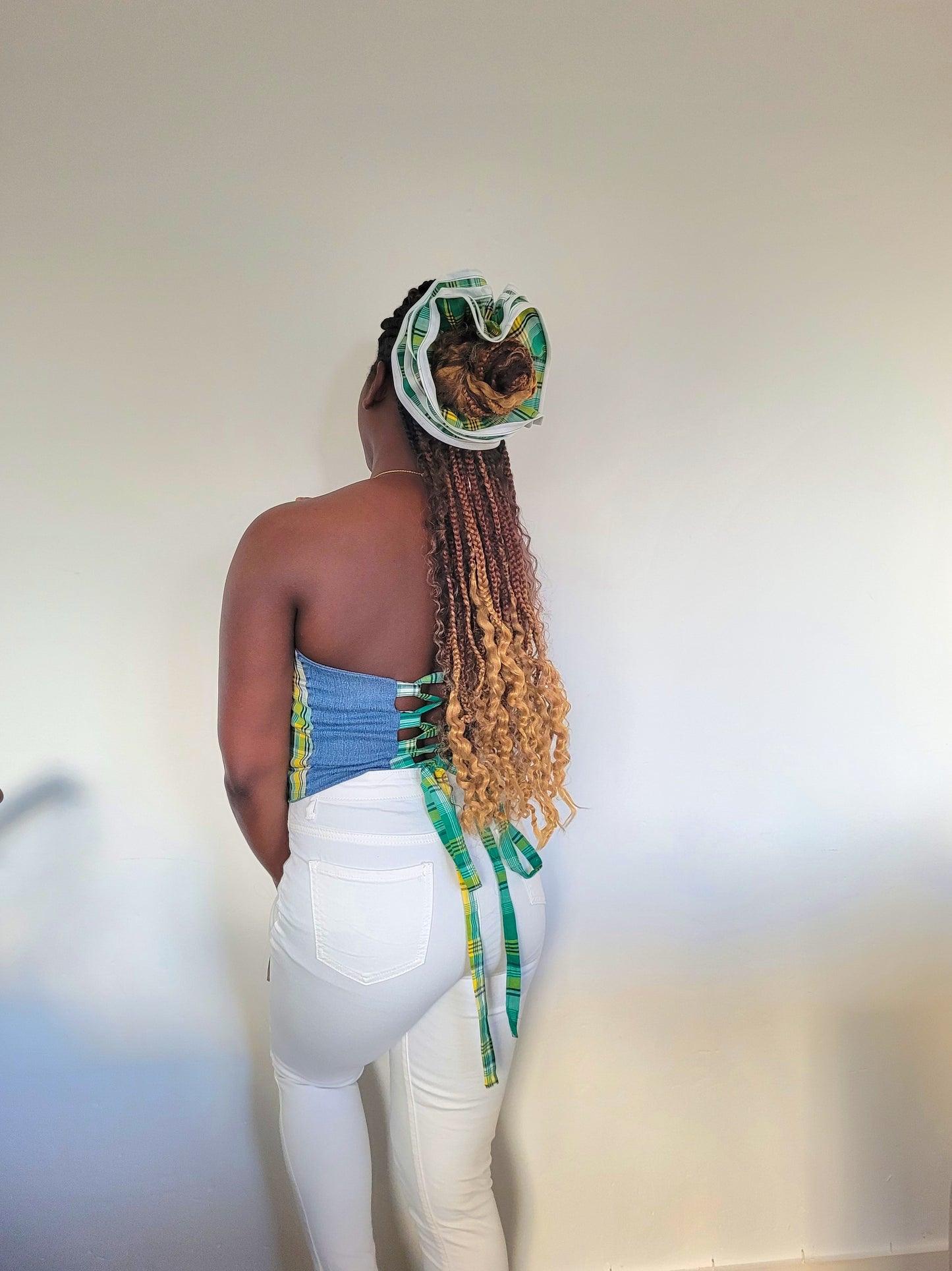 Maxi Chouchou flower madras