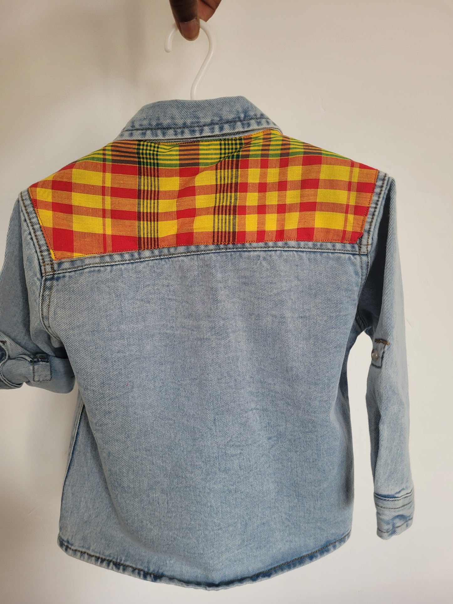 Chemise madras bébé