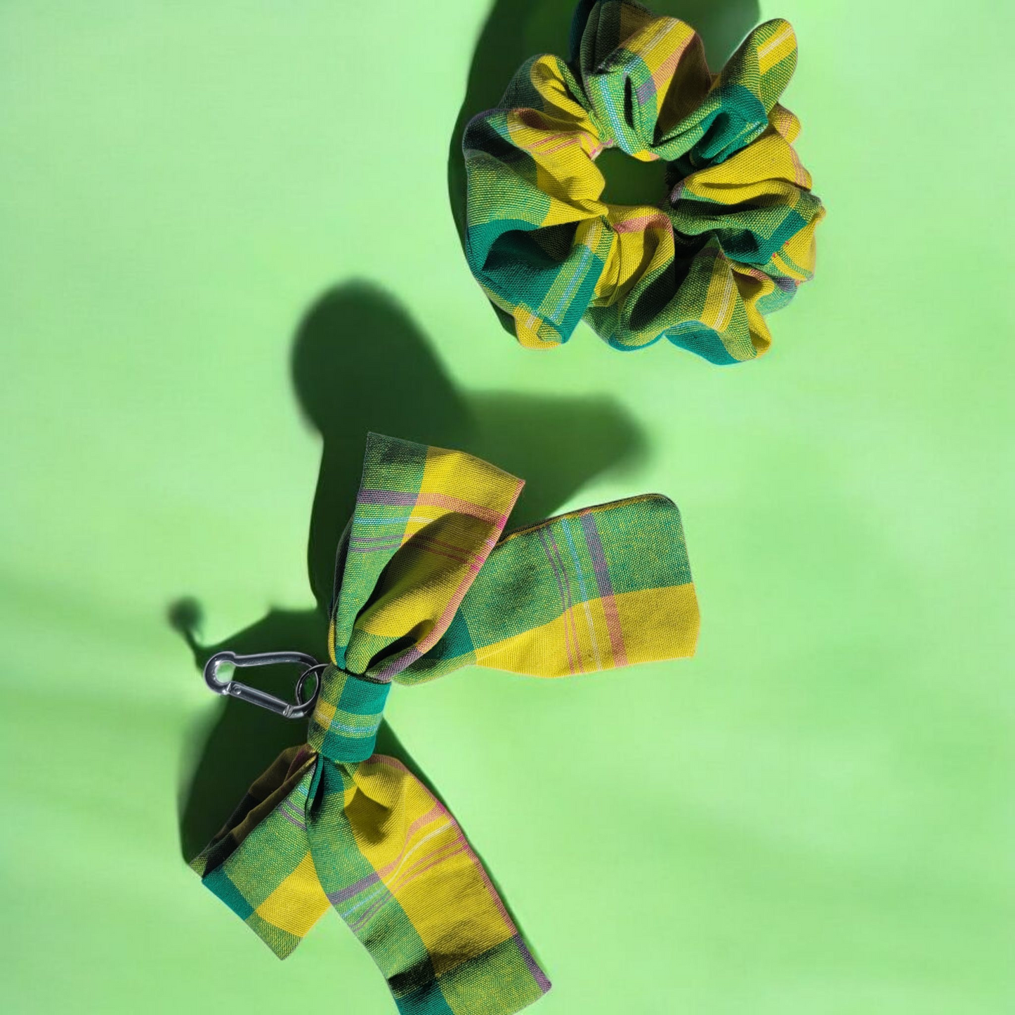 Box Madras vert