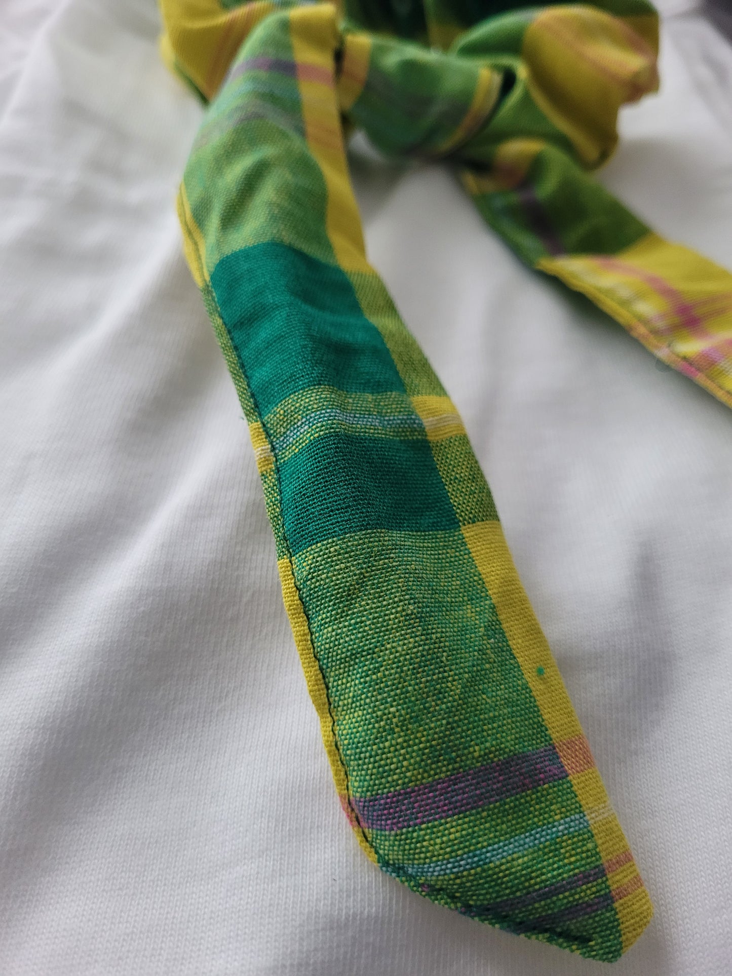 Chouchou madras vert Foulchie