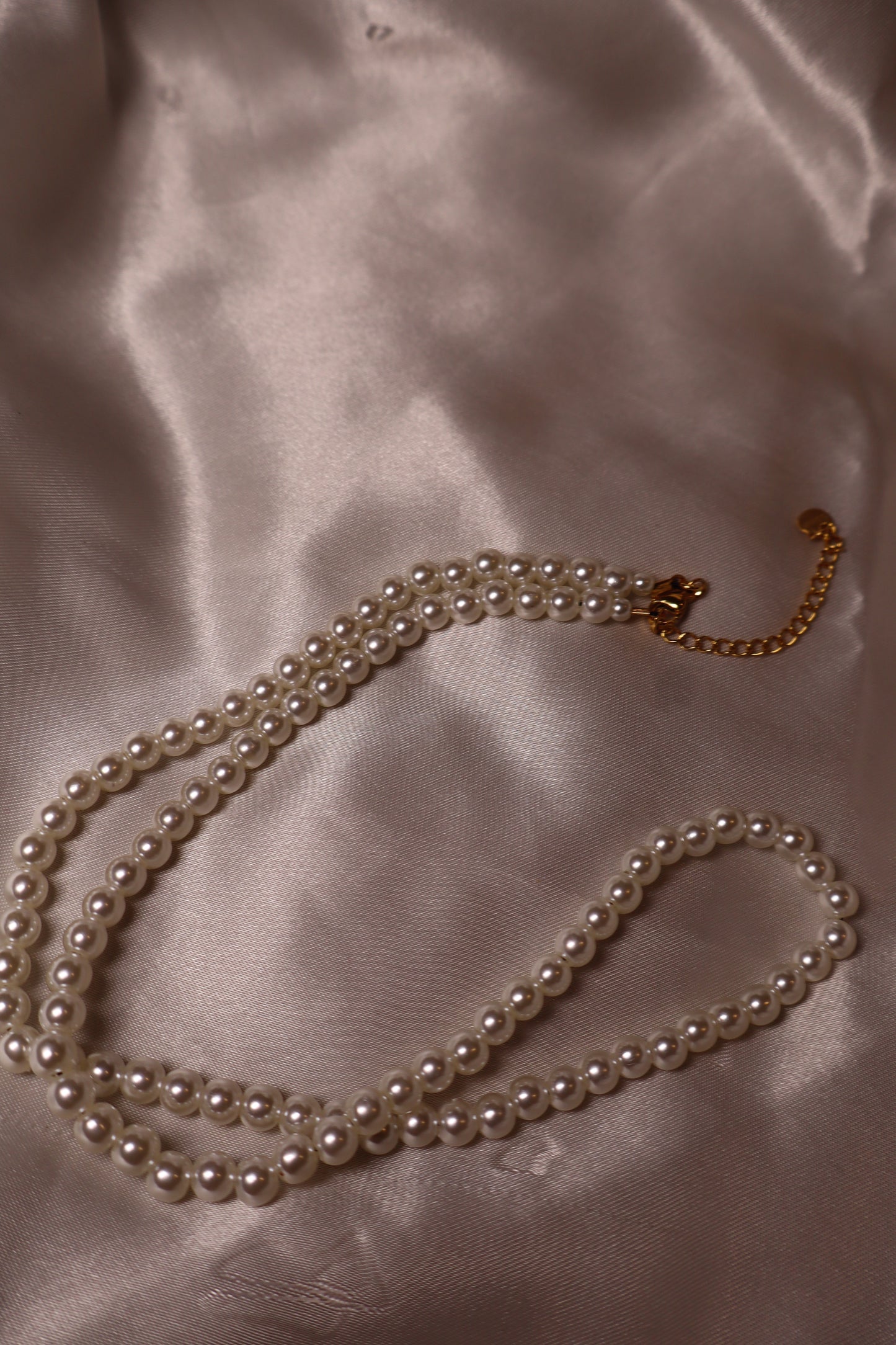 Collier blanc nacré petit