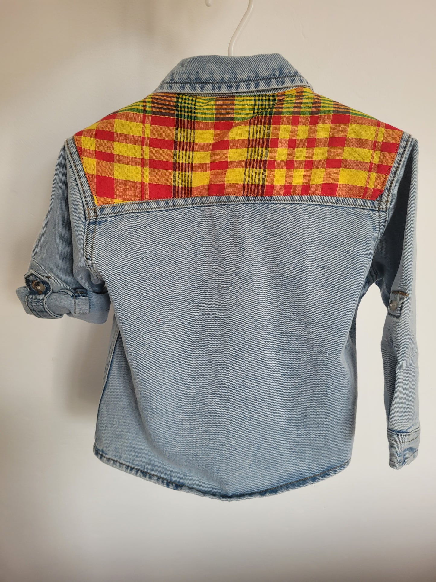 Chemise madras bébé