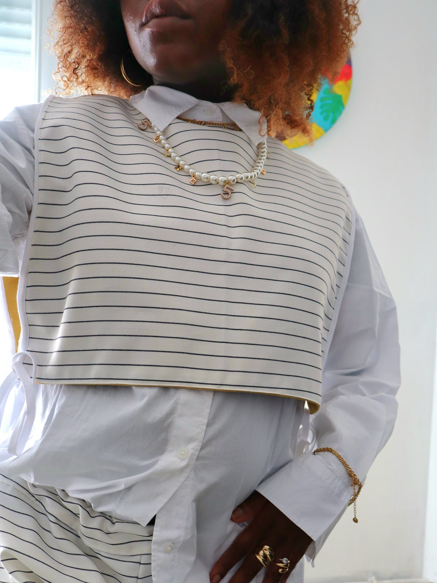 Plastron réversible