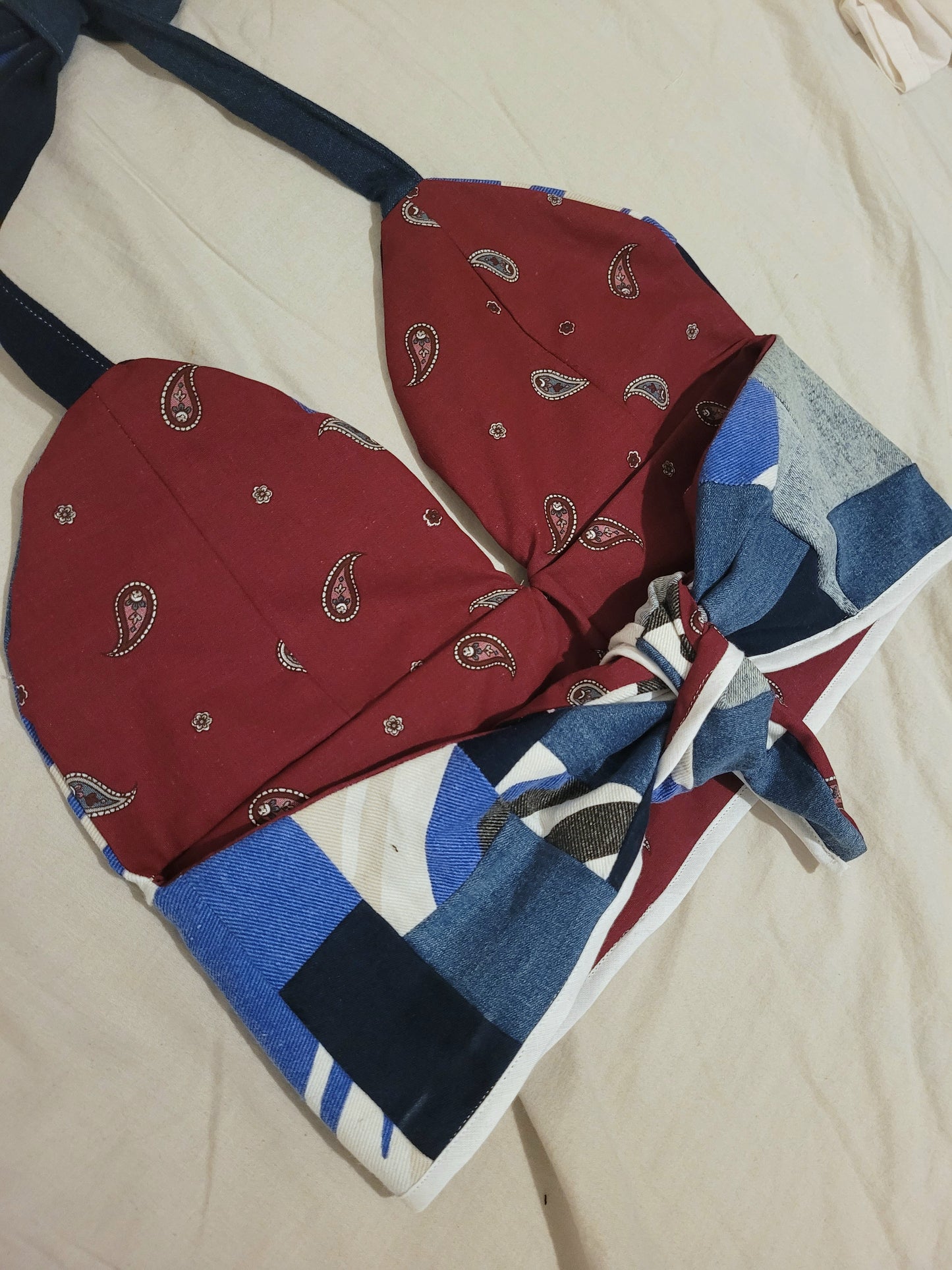 Top Patchwork Paisley