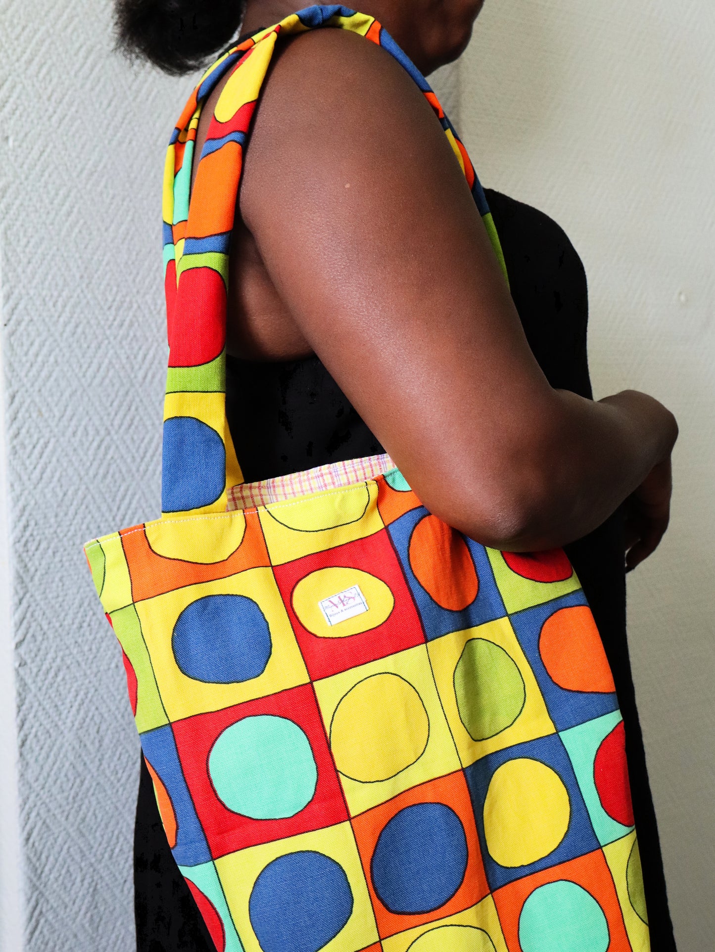Tote bag multicolore