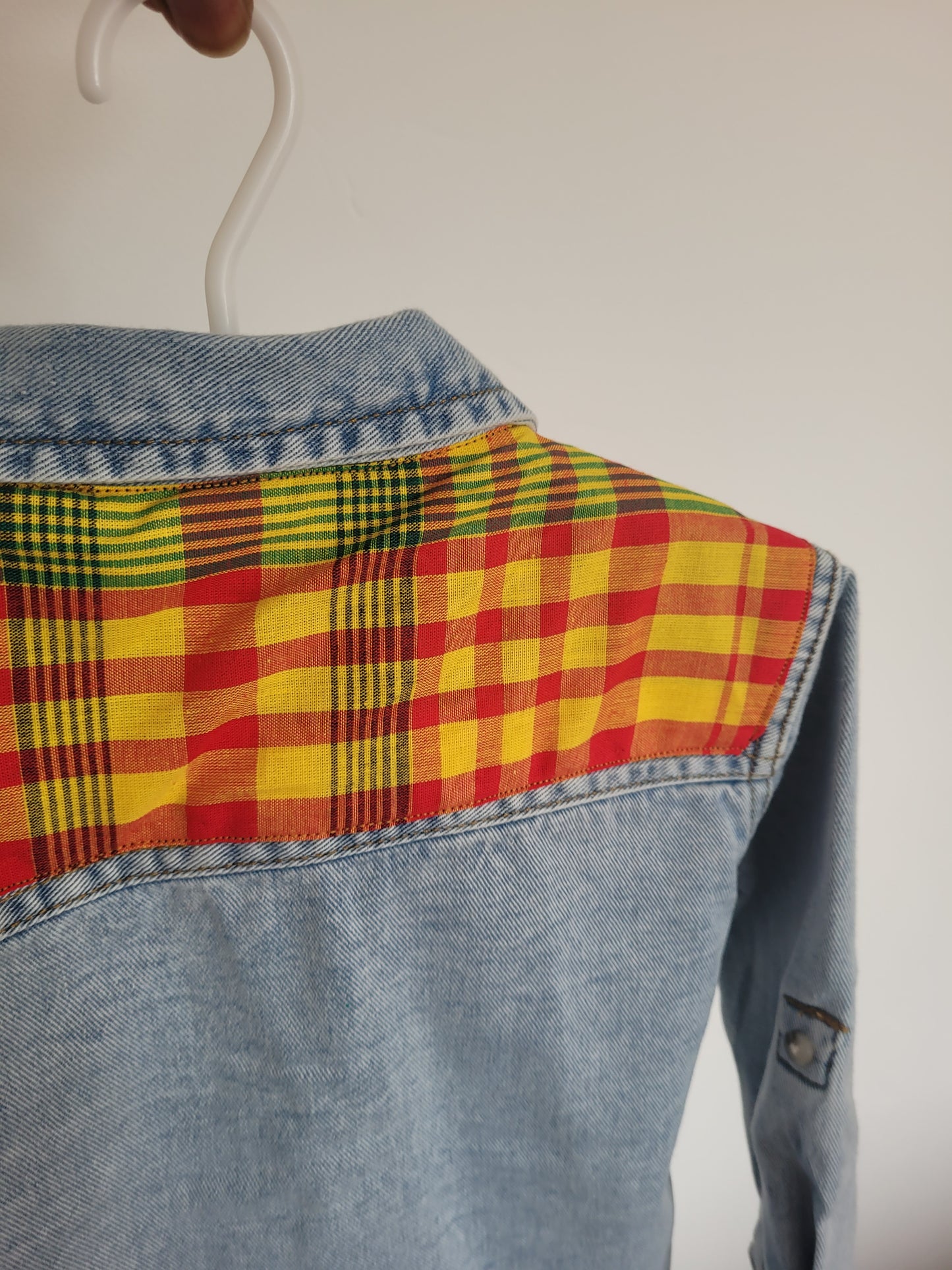 Chemise madras bébé