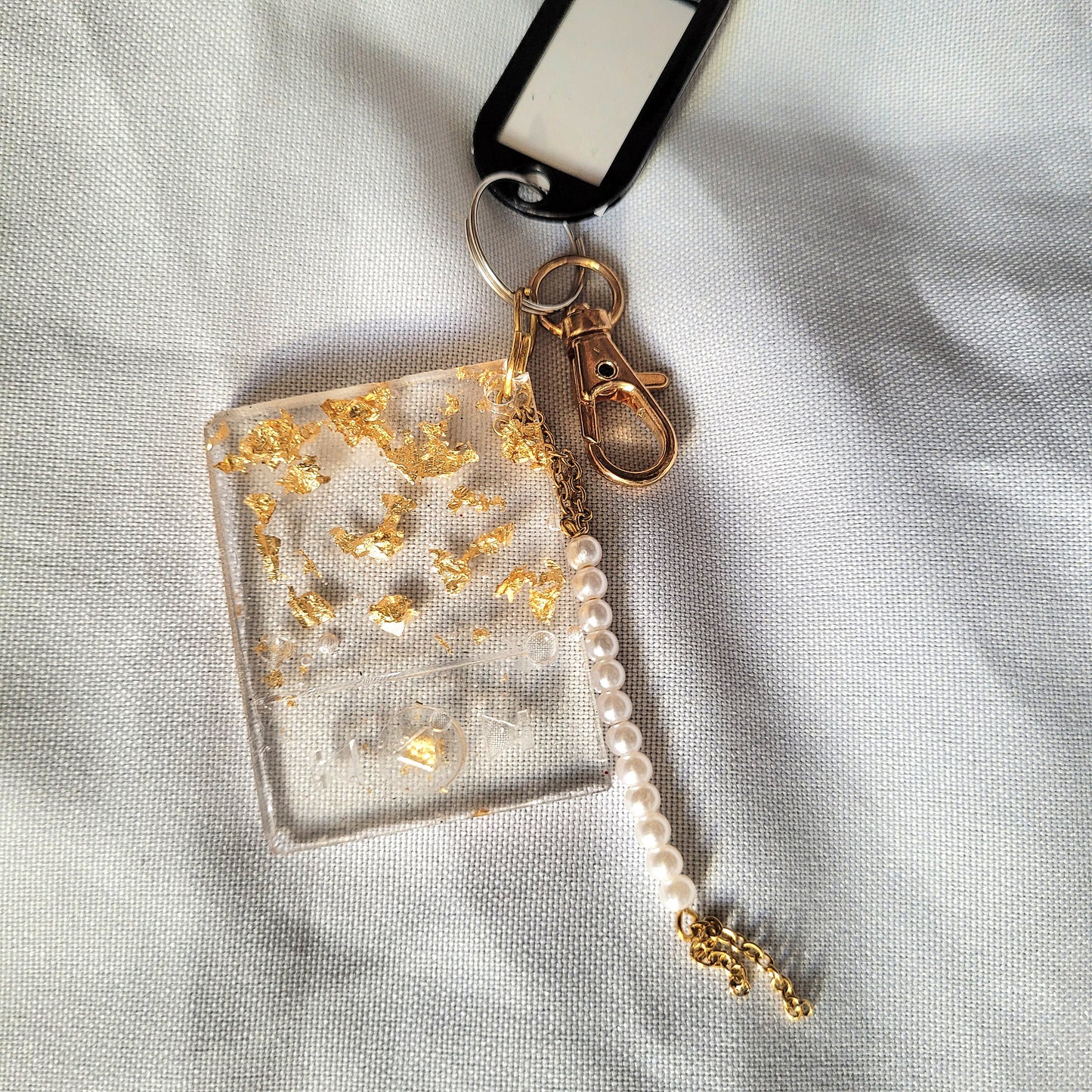 Porte-clef MP3 Gold en résine