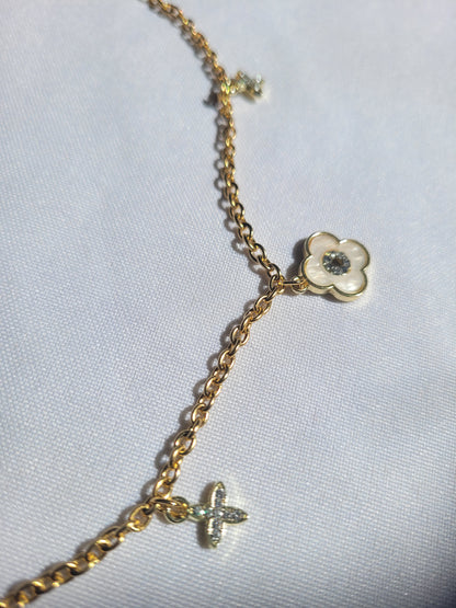 Collier Flowers shiny