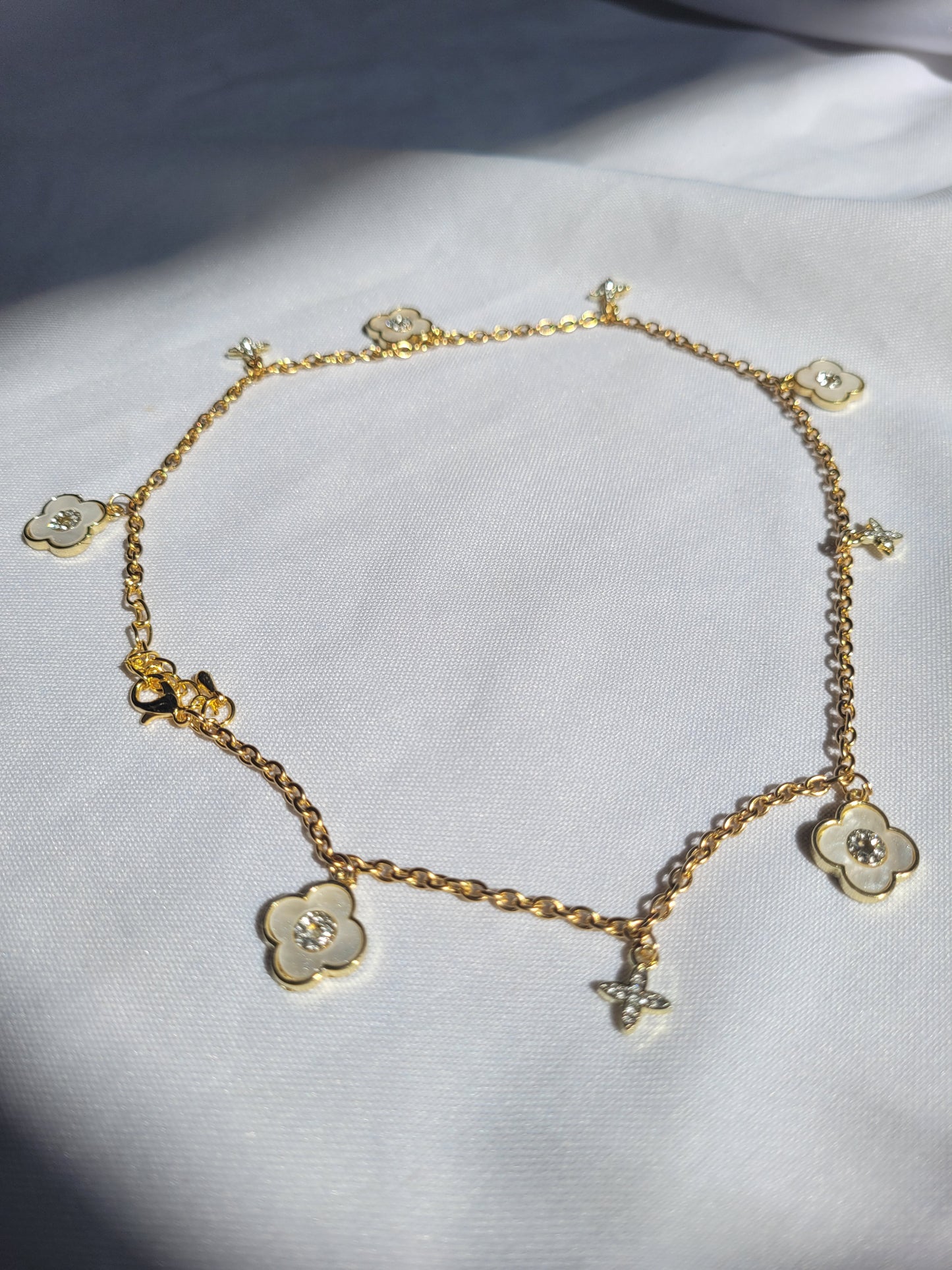 Collier Flowers shiny