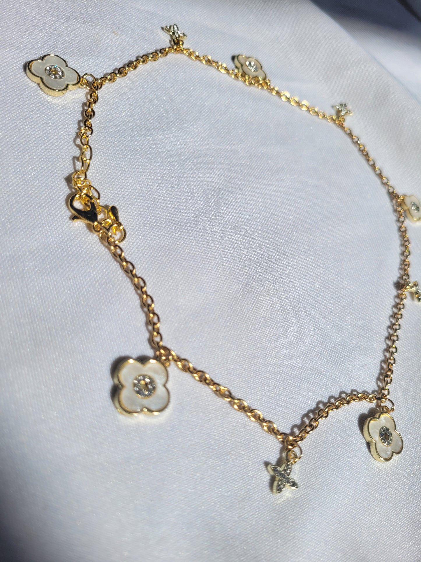 Collier Flowers shiny