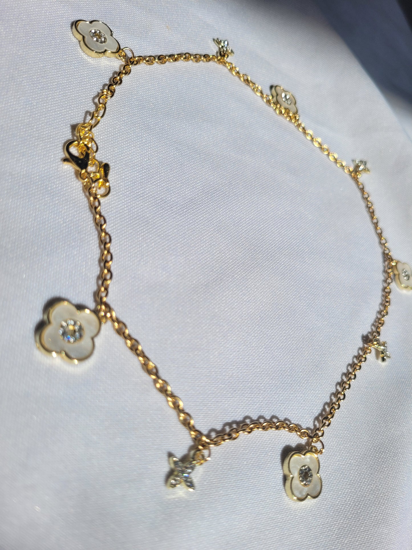 Collier Flowers shiny