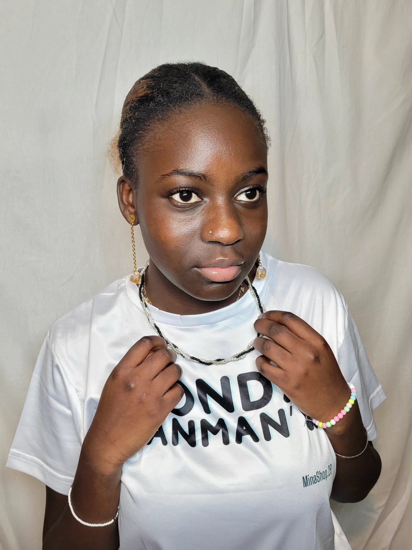 Tee-shirt Bonda manman'w Mixte