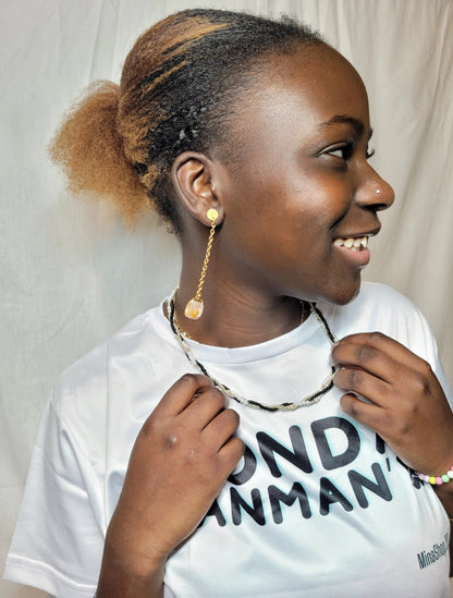 Tee-shirt Bonda manman'w Mixte