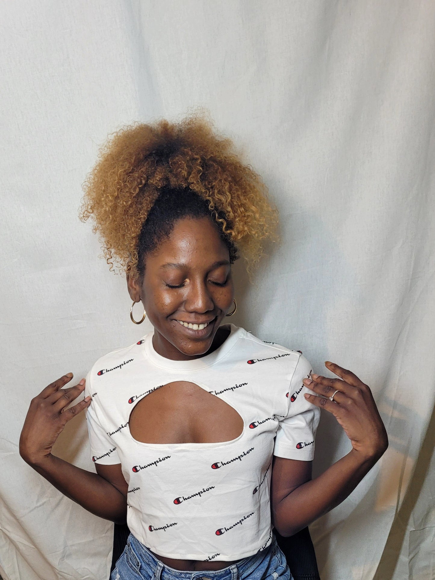 Crop top Bad Championne
