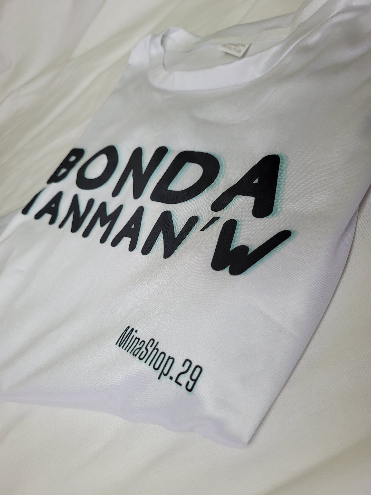 Tee-shirt Bonda manman'w Mixte