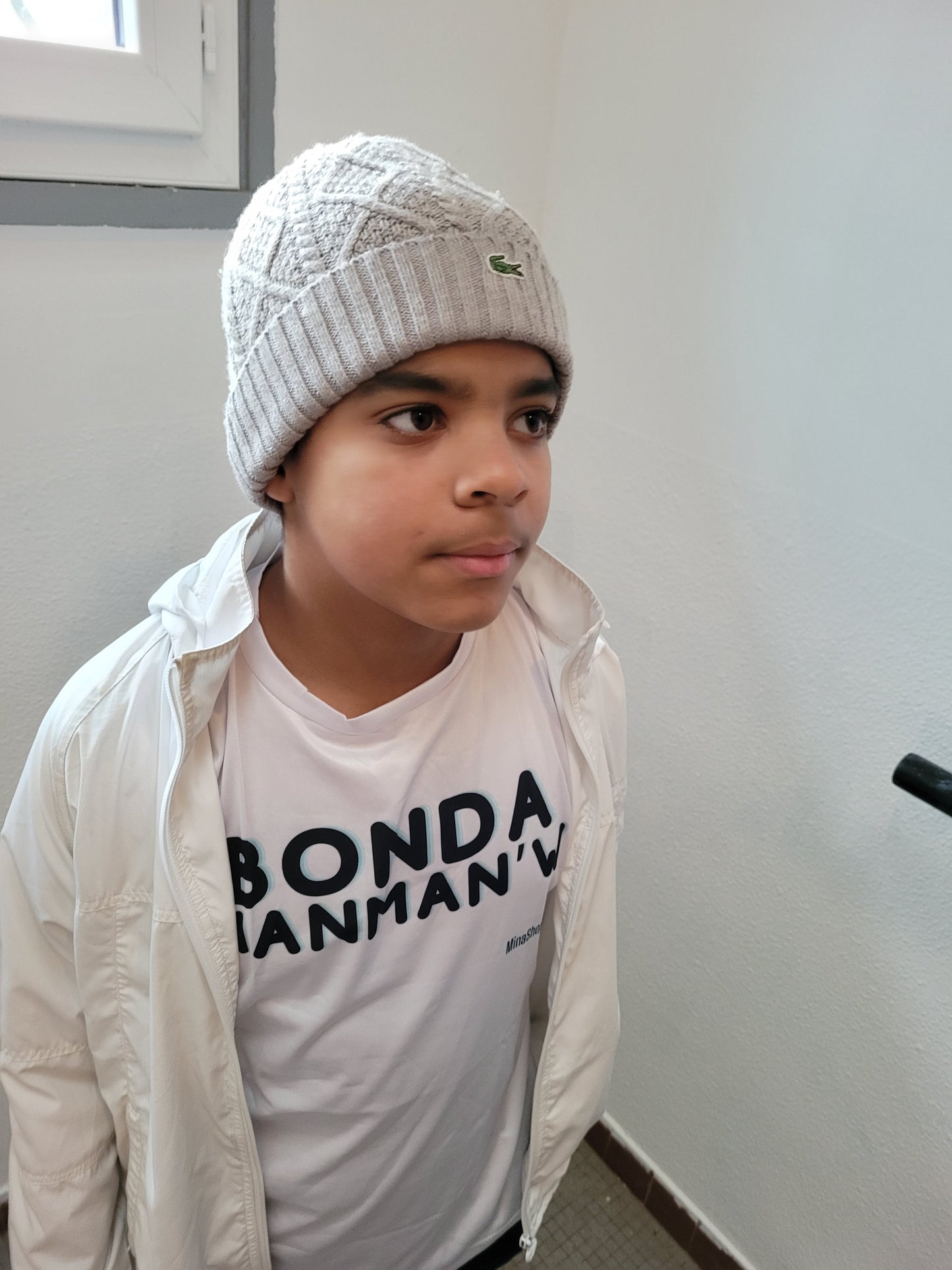 Tee-shirt Bonda manman'w Mixte