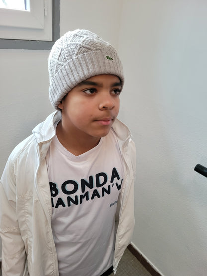 Tee-shirt Bonda manman'w Mixte