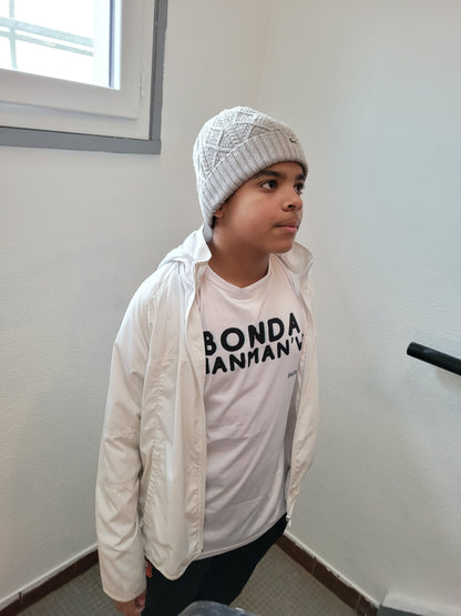 Tee-shirt Bonda manman'w Mixte