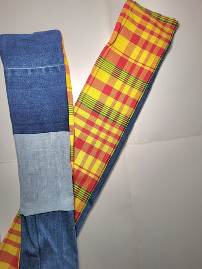 Ceinture Madras et Jeans