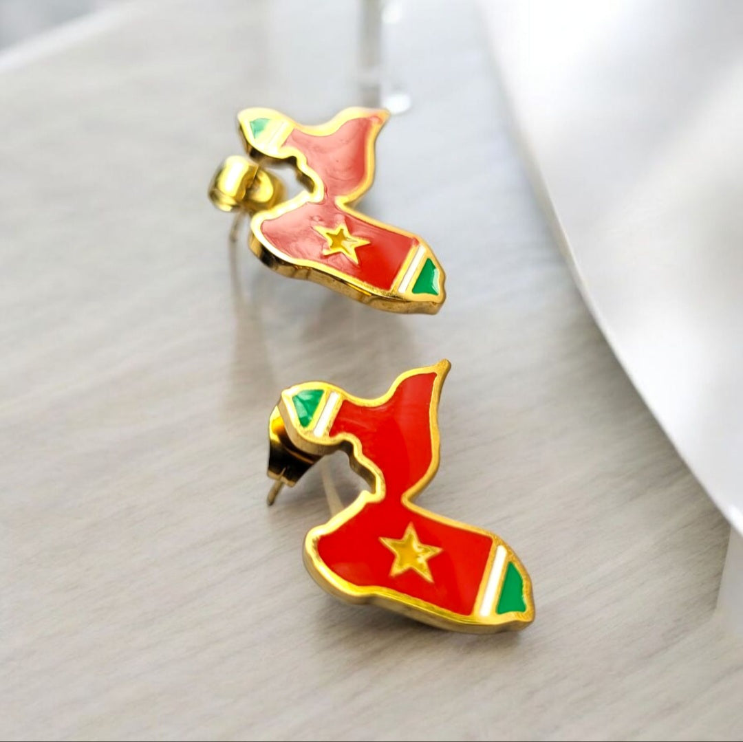 Boucles d'oreilles Island