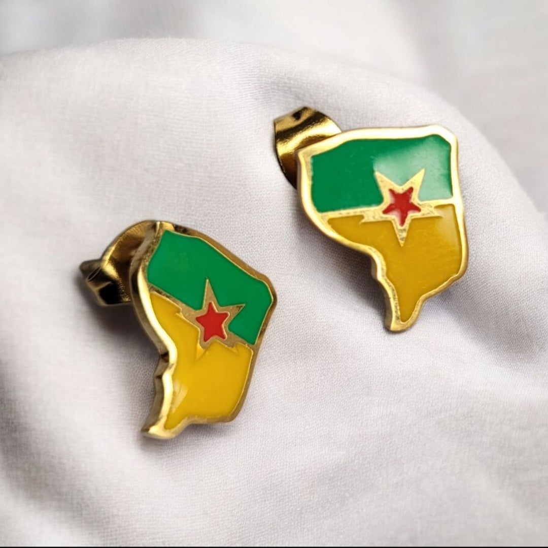 Boucles d'oreilles Island