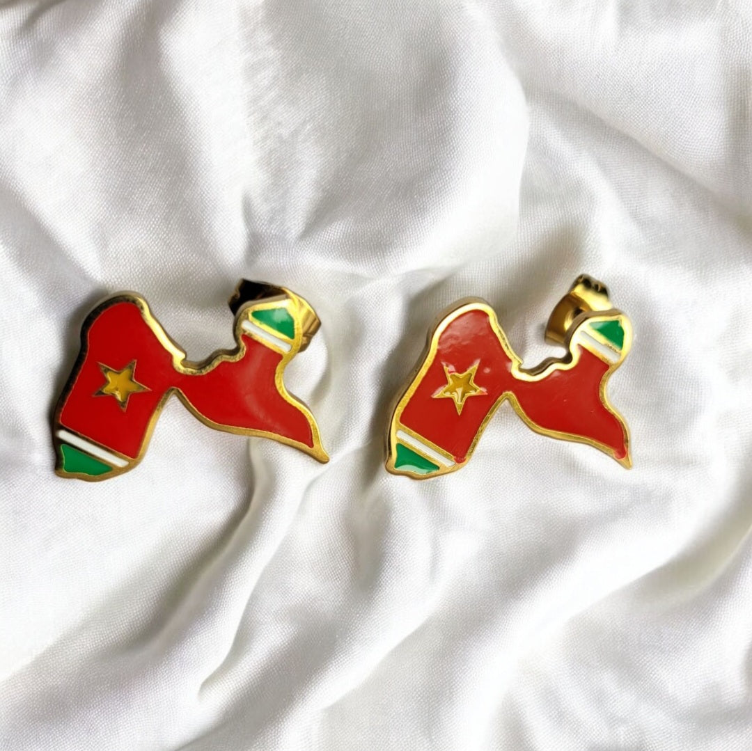 Boucles d'oreilles Island