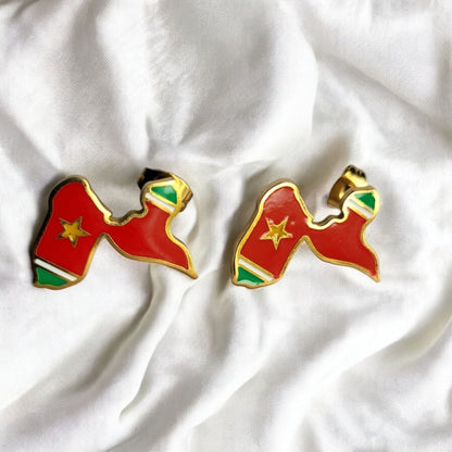 Boucles d'oreilles Island