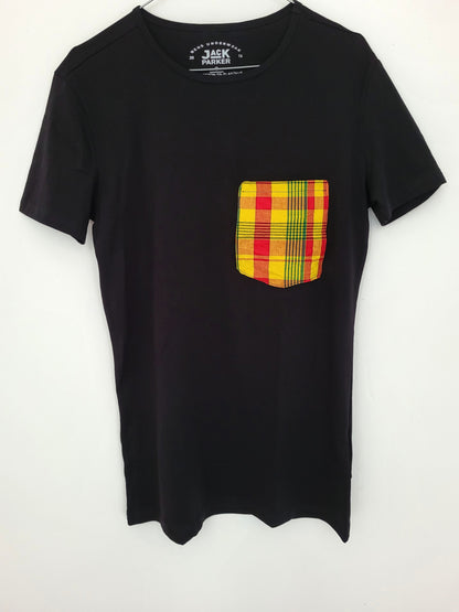 Tee-shirt Martinique brodé noir