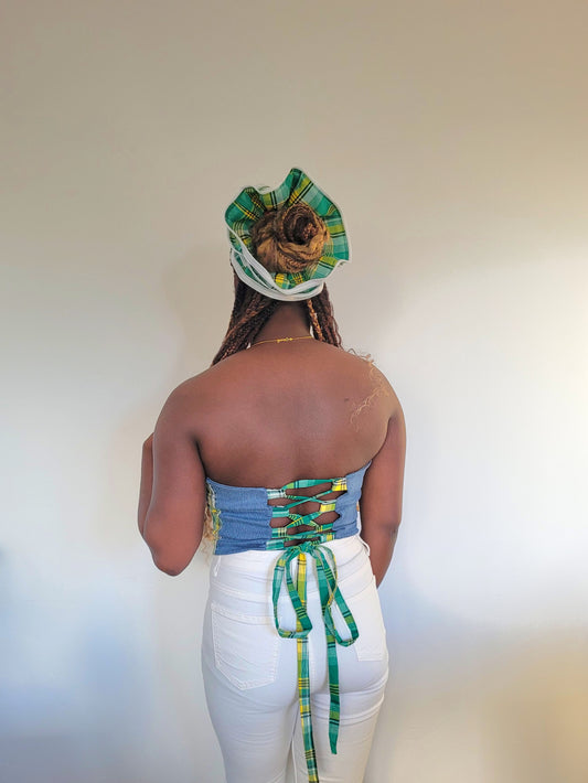 Maxi Chouchou flower madras