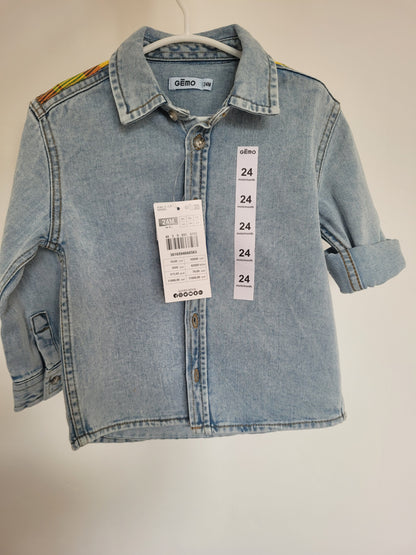 Chemise madras bébé