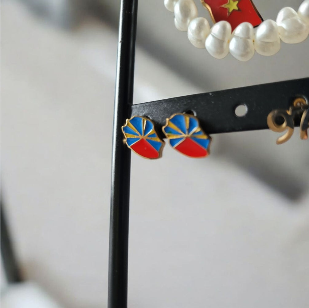 Boucles d'oreilles Island