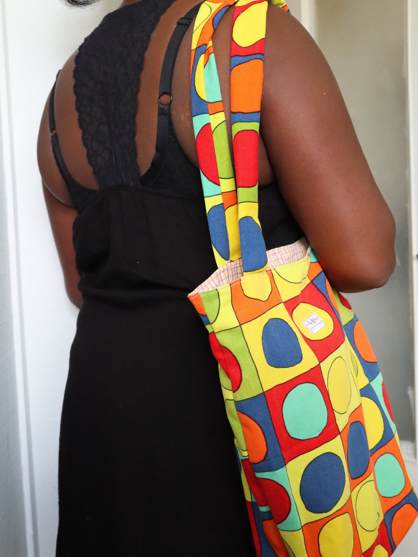 Tote bag multicolore