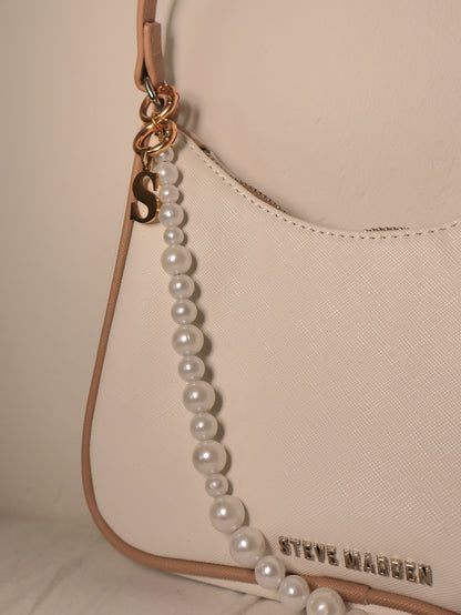 Chaîne de sac blanche nacrée