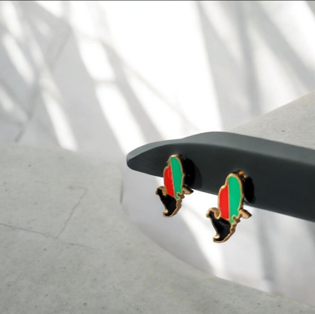 Boucles d'oreilles Island