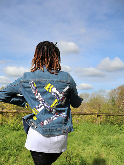 Veste Jeans et Wax