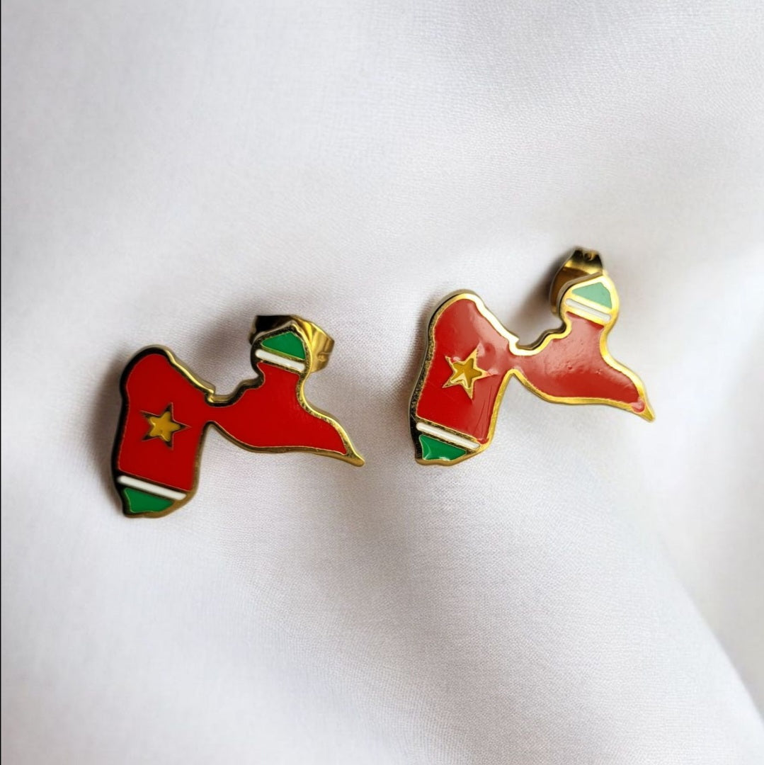 Boucles d'oreilles Island