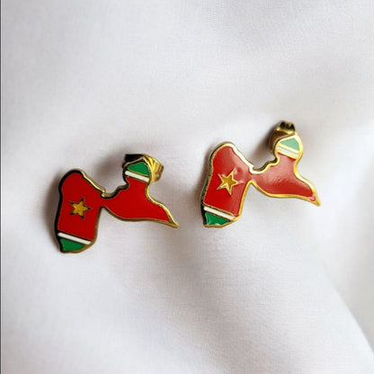 Boucles d'oreilles Island