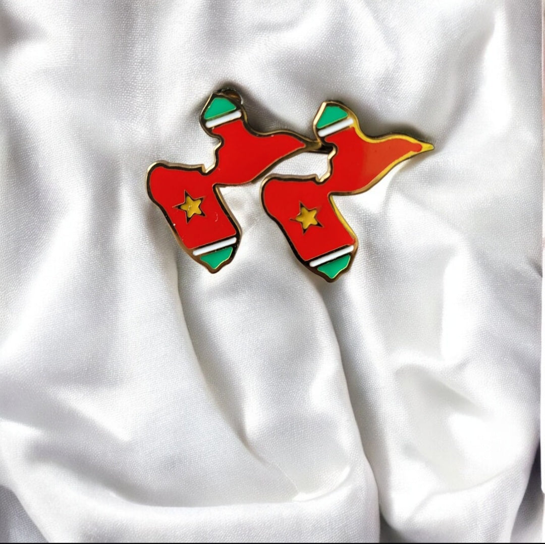 Boucles d'oreilles Island