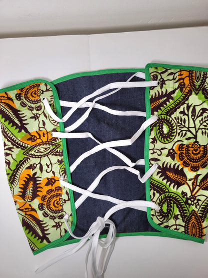 Bustier wax vert