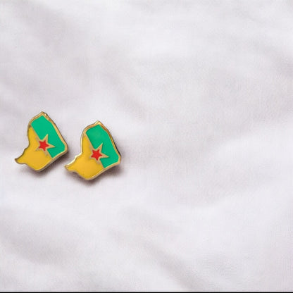 Boucles d'oreilles Island
