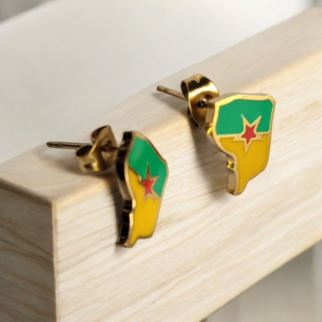 Boucles d'oreilles Island