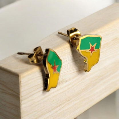 Boucles d'oreilles Island