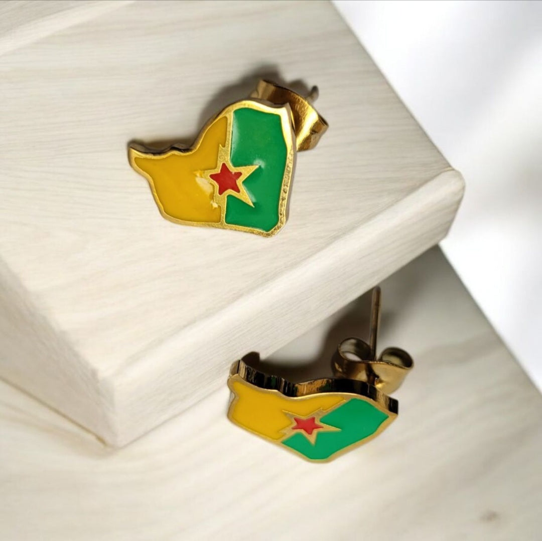Boucles d'oreilles Island