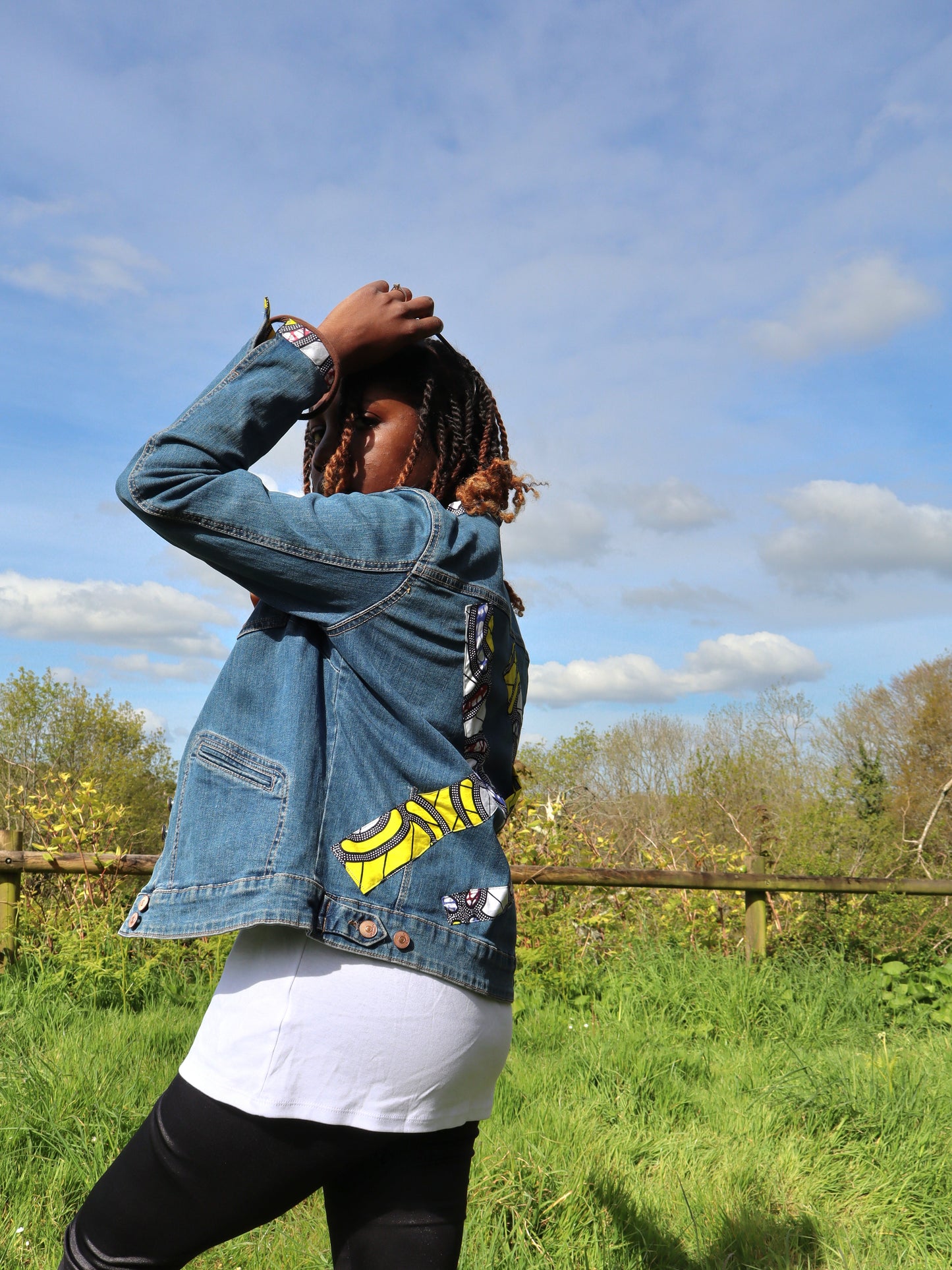 Veste Jeans et Wax