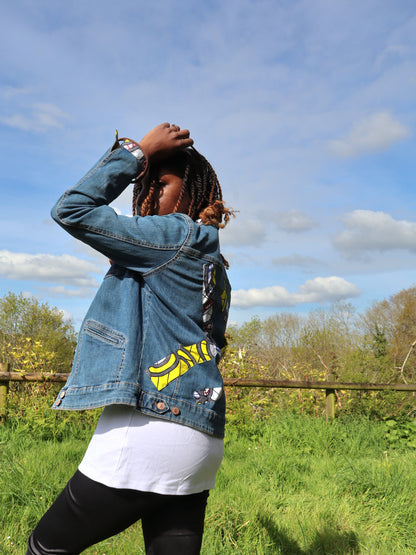 Veste Jeans et Wax
